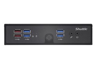 Shuttle DS50U7 komputer typu barebone Wielkość PC 1.3L Czarny i7-1355U