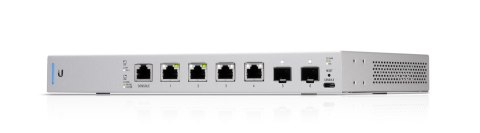 Ubiquiti UniFi US-XG-6POE łącza sieciowe Zarządzany 10G Ethernet (100/1000/10000) Obsługa PoE 1U Szary