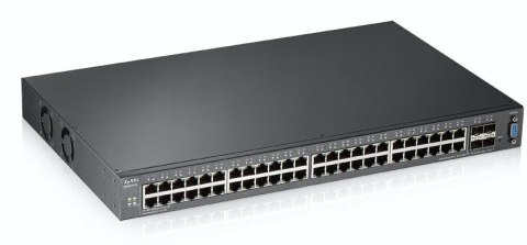 Zyxel XGS2210-52 Zarządzany L2 Gigabit Ethernet (10/100/1000) 1U Czarny