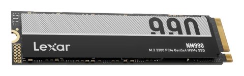 Dysk SSD Lexar | Zobacz materiał NM990 | 1000 GB | Format dysku SSD M.2 2280 | Interfejs dysku półprzewodnikowego NVMe | Prędkoś