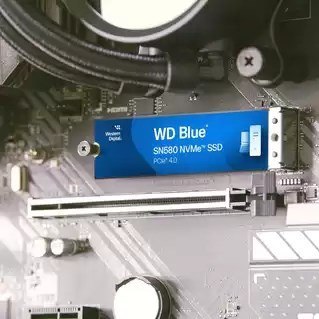 SSD PCIE G4 M.2 NVME 1TB/BLUE SN580 WDS100T3B0E WDC
