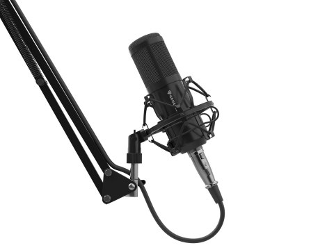 GENESIS Radium 300 XLR Czarny Mikrofon studyjny