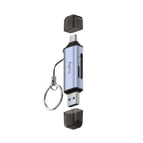 Czytnik kart CUDY UH200 2-In-1 USB 3.0
