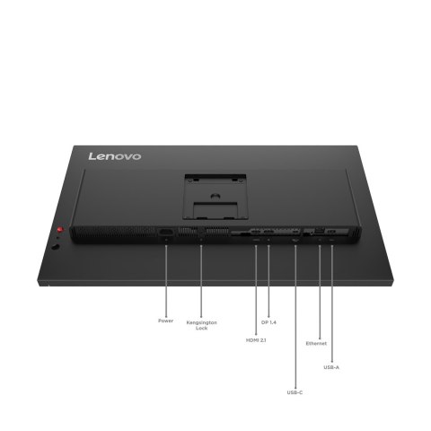 Monitor Lenovo ThinkVision T27UD-40 z systemami ochrony przed włamaniem (IPS), 27", godz. 16:9, 60 Hz, 4 ms, 3840 x 2160 pikseli
