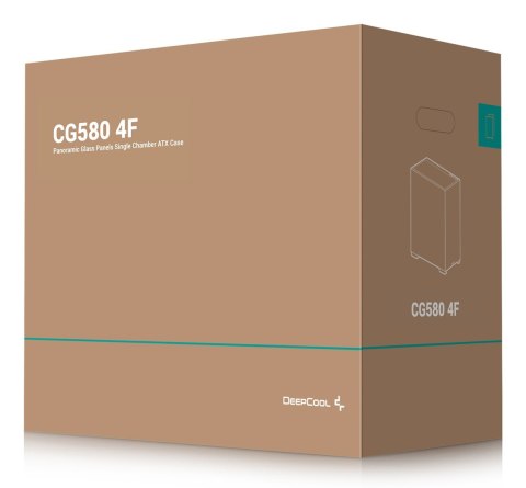 Obudowa DeepCool CG580 4F czarna