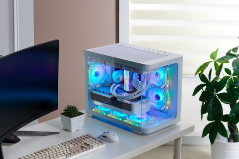 Obudowa FSP Geh Mini S380-WA Micro-ATX/Mini-ITX o.N. White retail