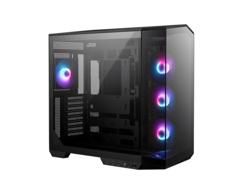 MSI MAG PANO 100R PZ zabezpieczenia & uchwyty komputerów Midi Tower Czarny