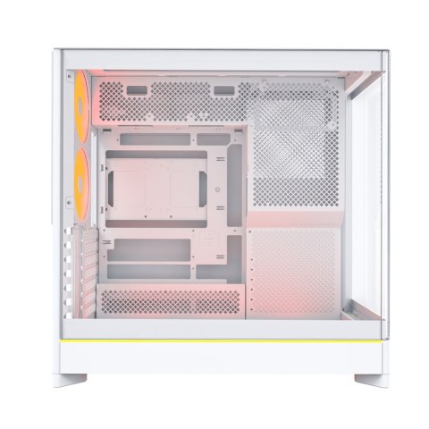 Obudowa PC Montech HS02 PRO, Midi-Tower, ATX, Szkło hartowane, ARGB - biała