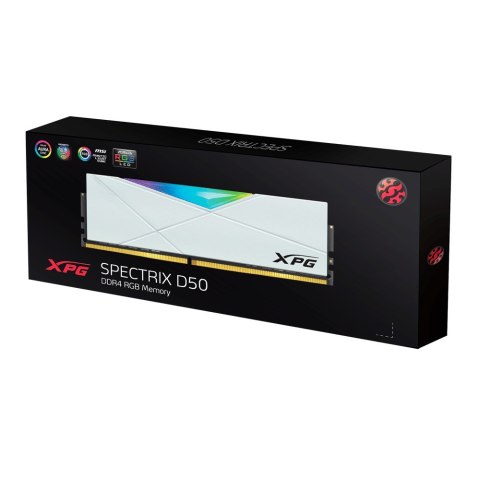 Pamięć ADATA XPG Spectrix D50 | Zestaw 16 GB (8 GB x 2) | Pamięć DDR4 | 3600 MHz | Komputer PC/serwer
