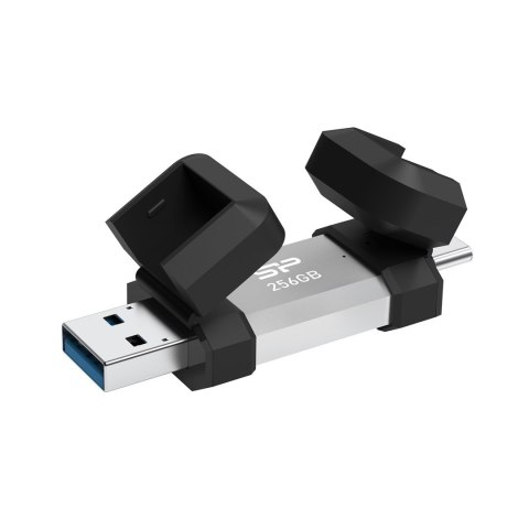 Silicon Power C51 256GB USB-A USB-C Silver