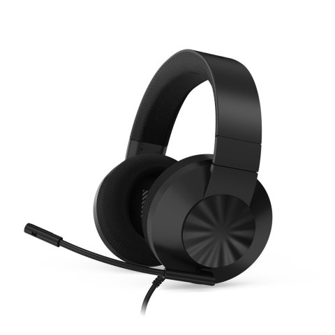 Zestaw słuchawkowy do gier Lenovo H210, Wbudowany mikrofon, 3,5 mm, Czarny
