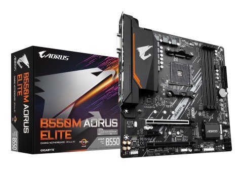 Gigabyte B550M AORUS ELITE Socket AM4 micro ATX AMD B550