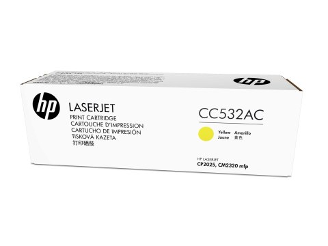 HP CONTRACT Cartridge No.304A Yellow CC532AC