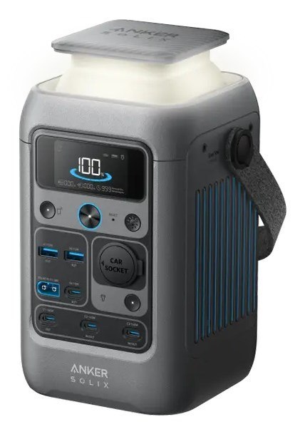 Anker Solix C300 DC przenośne stacja zasilająca 7 Litowo-żelazowo-fosforanowy (LiFePO4) 90000 mAh 300 W 2,8 kg