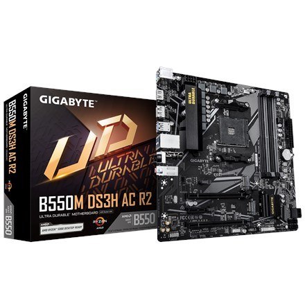 Płyta główna MB AMD B550 SAM4 MATX/B550M DS3H AC R2 GIGABYTE