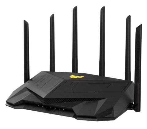 ASUS TUF Gaming AX6000 (TUF-AX6000) router bezprzewodowy Gigabit Ethernet Dual-band (2.4 GHz/5 GHz) Czarny