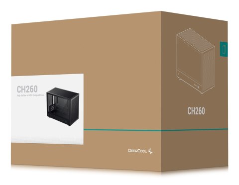 DeepCool CH260 Micro Tower Czarny