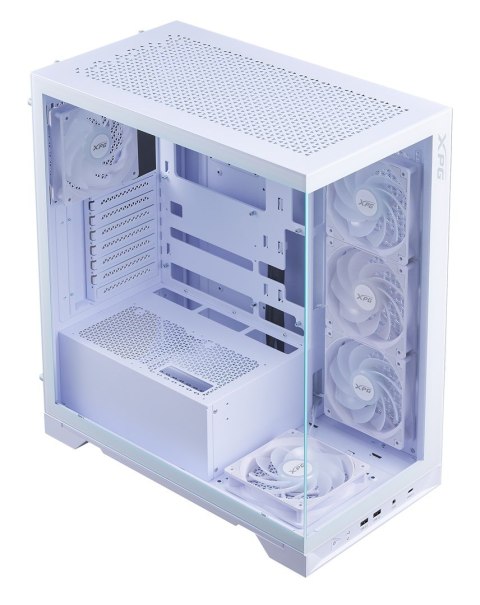 XPG Invader X BTF Midi Tower Biały