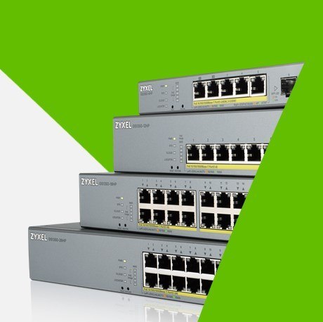 Zyxel GS1350-12HP-EU0101F łącza sieciowe Zarządzany L2 Gigabit Ethernet (10/100/1000) Obsługa PoE Szary