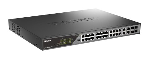 D-Link DSS 200G-28MP - Switch - zarządzany - 24 x PoE - Switch - 1 Gbps