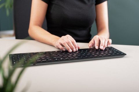 KW 9100 SLIM CH KEYBOARD/WIRELESS BLACK SWITZERLAND