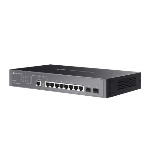 TP-LINK TL-SG3210 Zarządzany L2 Gigabit Ethernet (10/100/1000) Obsługa PoE Czarny