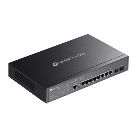 TP-LINK TL-SG3210 Zarządzany L2 Gigabit Ethernet (10/100/1000) Obsługa PoE Czarny
