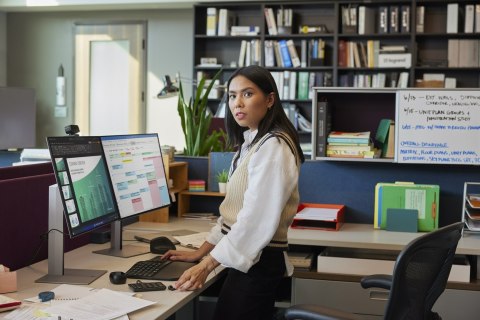 HP Klawiatura ergonomiczna bezprzewodowa + numeryczna 965 7E756AA czarna