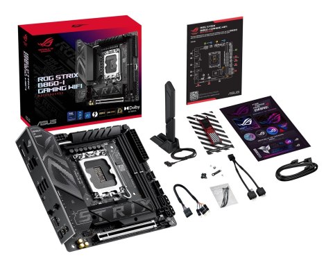 ASUS ROG STRIX B860-I GAMING WIFI Intel B860 LGA 1851 (Socket V1) mini ITX