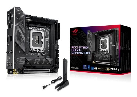 ASUS ROG STRIX B860-I GAMING WIFI Intel B860 LGA 1851 (Socket V1) mini ITX