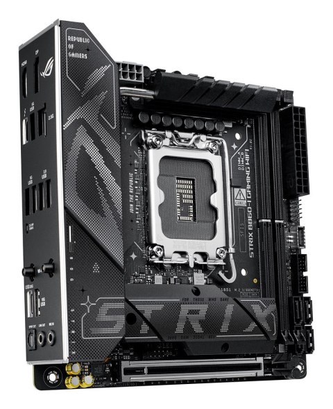 ASUS ROG STRIX B860-I GAMING WIFI Intel B860 LGA 1851 (Socket V1) mini ITX