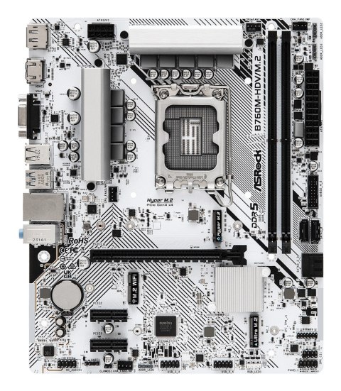Asrock B760M-HDV/M.2 płyta główna Intel B760 LGA 1700 micro ATX