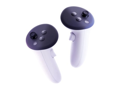 META Quest 3 Dedykowany wyświetlacz montowany na głowie Biały