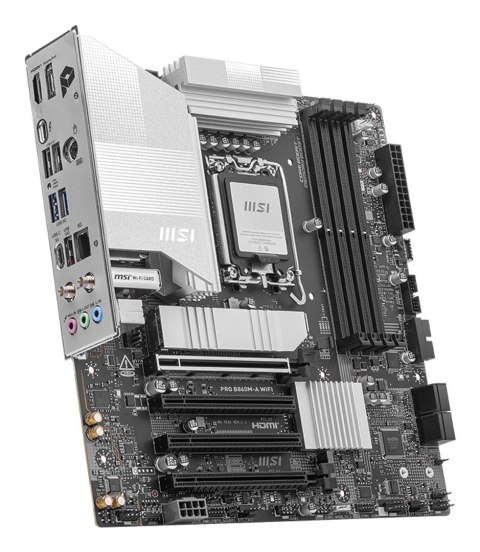 MSI PRO B860M-A WIFI płyta główna Intel B860 LGA 1851 (Socket V1) micro ATX
