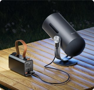 Przenośny projektor Dangbei Freedo z podstawą szarą + PowerBank