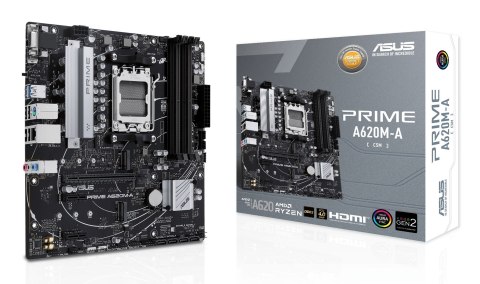 ASUS PRIME A620M-A-CSM AMD A620 Gniazdo AM5 micro ATX