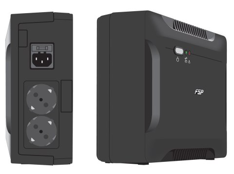FSP Nano 800 zasilacz UPS Czuwanie (Offline) 0,8 kVA 480 W 2 x gniazdo sieciowe