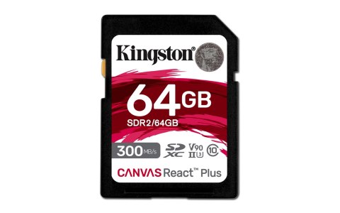 KINGSTON microSDXC Canvas 64GB React Plus UHS-II