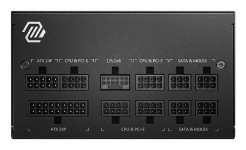 Zasilacz MSI MAG A850GL 850W PCIE5 II 80+ Gold ATX 3.1