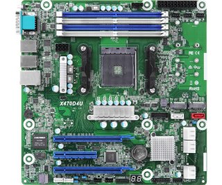 Asrock X470D4U płyta główna AMD X470 Socket AM4 micro ATX