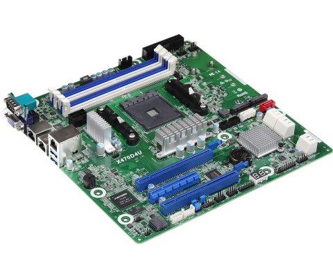 Asrock X470D4U płyta główna AMD X470 Socket AM4 micro ATX