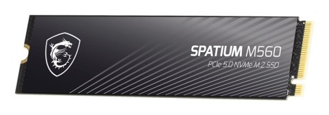 Dysk SSD MSI SPATIUM M560 1TB PCIe 5.0 NVMe 2.0 M.2 2280