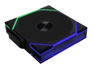 Wentylator Lian Li UNI FAN TL Wireless LCD Lüfter, ARGB, PWM - 120 mm, czarny