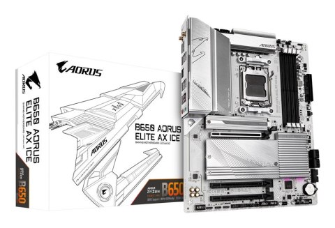 Gigabyte B650 AORUS ELITE AX ICE płyta główna AMD B650 Gniazdo AM5 ATX
