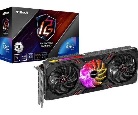 Karta graficzna ASRock Phantom Gaming Arc A770 Intel 16 GB OC