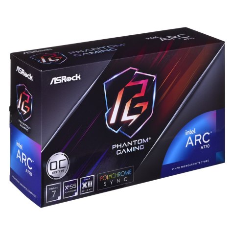 Karta graficzna ASRock Phantom Gaming Arc A770 Intel 16 GB OC
