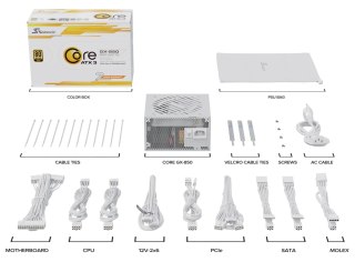 Obudowa PSU ATX 850W biała Core GX 850 Seasonic
