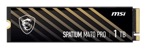 Dysk SSD MSI SPATIUM M470 Pro 2TB PCIe 4.0 NVMe M.2 2280