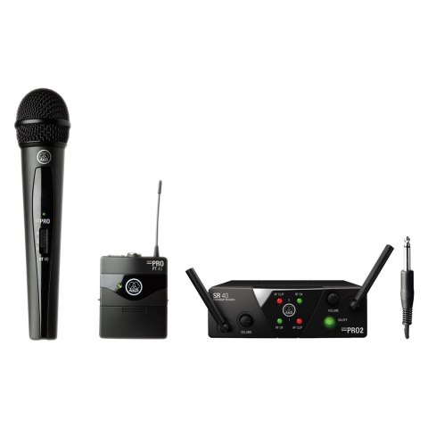 Mikrofonowy zestaw bezprzewodowy AKG WMS40 Mini2 Mix Set BD ISM2/3 EU/US/UK
