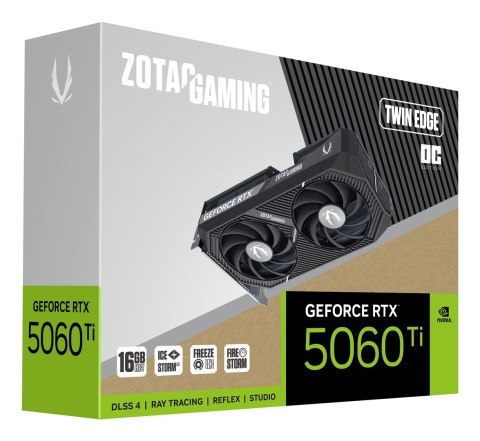 Zotac GAMING GeForce RTX 5060 Ti Twin Edge OC NVIDIA 16 GB GDDR7